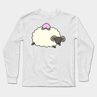 Peach Fruit Ram Long Sleeve T-Shirt